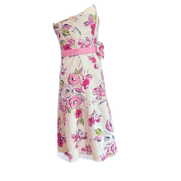 Ann Taylor Loft Vintage Floral Print Strapless Dress - Picture 3 of 4